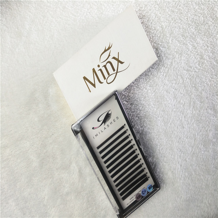 2019 0.05 classic individual eyelashes with mix length in best quality
